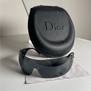 Archival Christian Dior Bike 4 Wrap Sunglasses by John Galliano